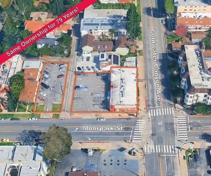 12905 & 12911 Moorpark St, Studio City, Commercial / redevelopment land