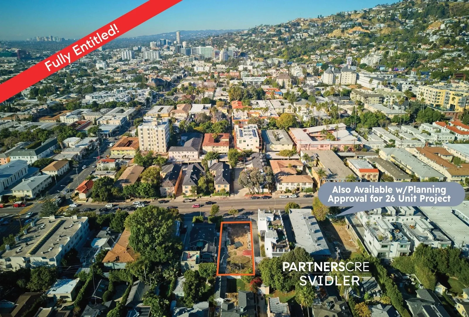 1332 N Fairfax Ave, Los Angeles, Development site – 26 affordable units approved