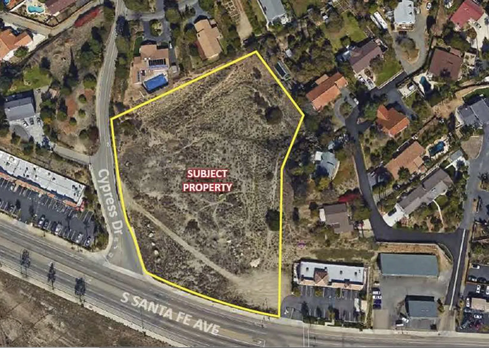 1351 S. Santa Fe Ave., Vista, Land – 3.36 AC development site