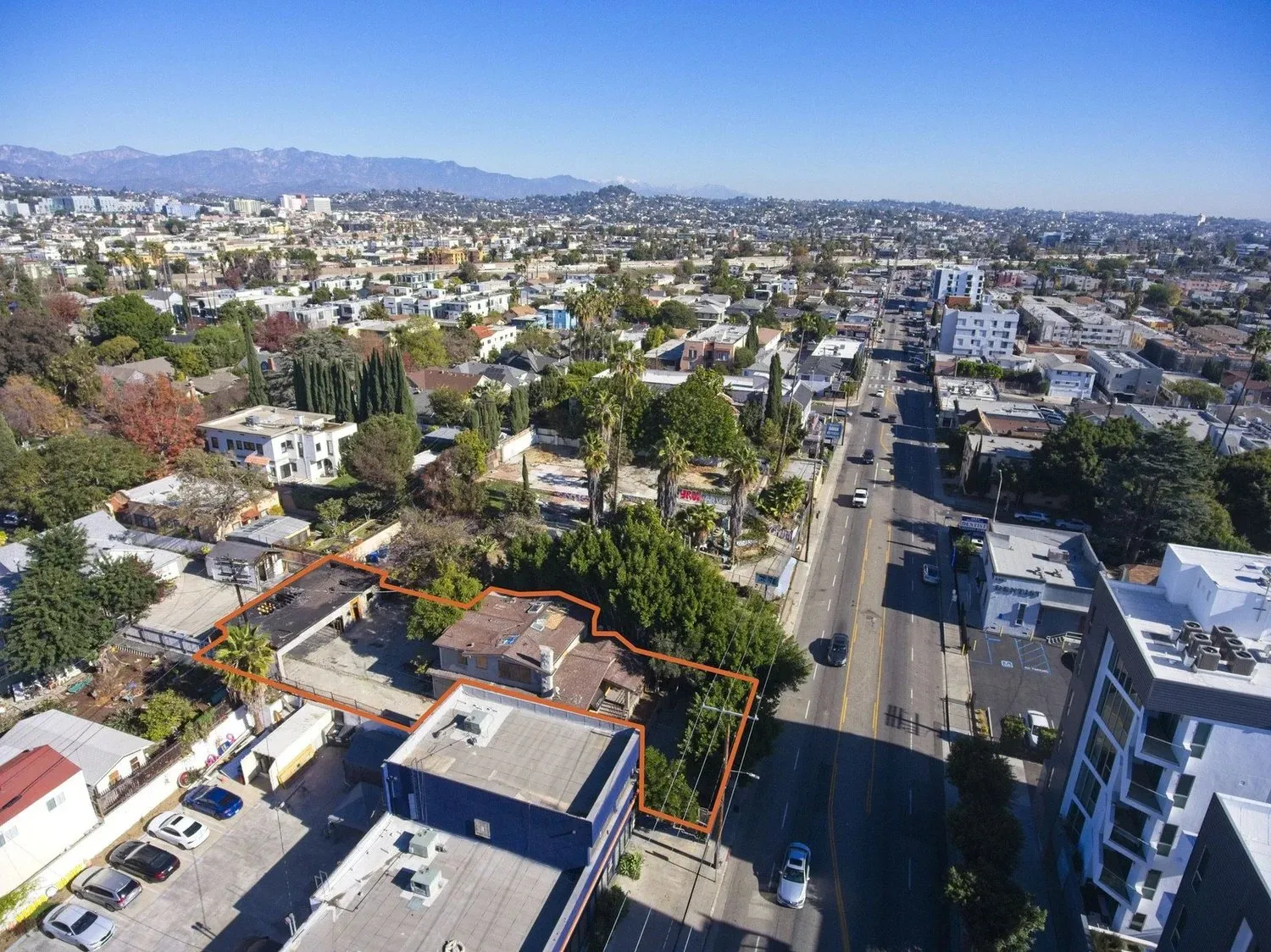 4867 W Melrose Ave, Los Angeles (Melrose Hill), Land – development