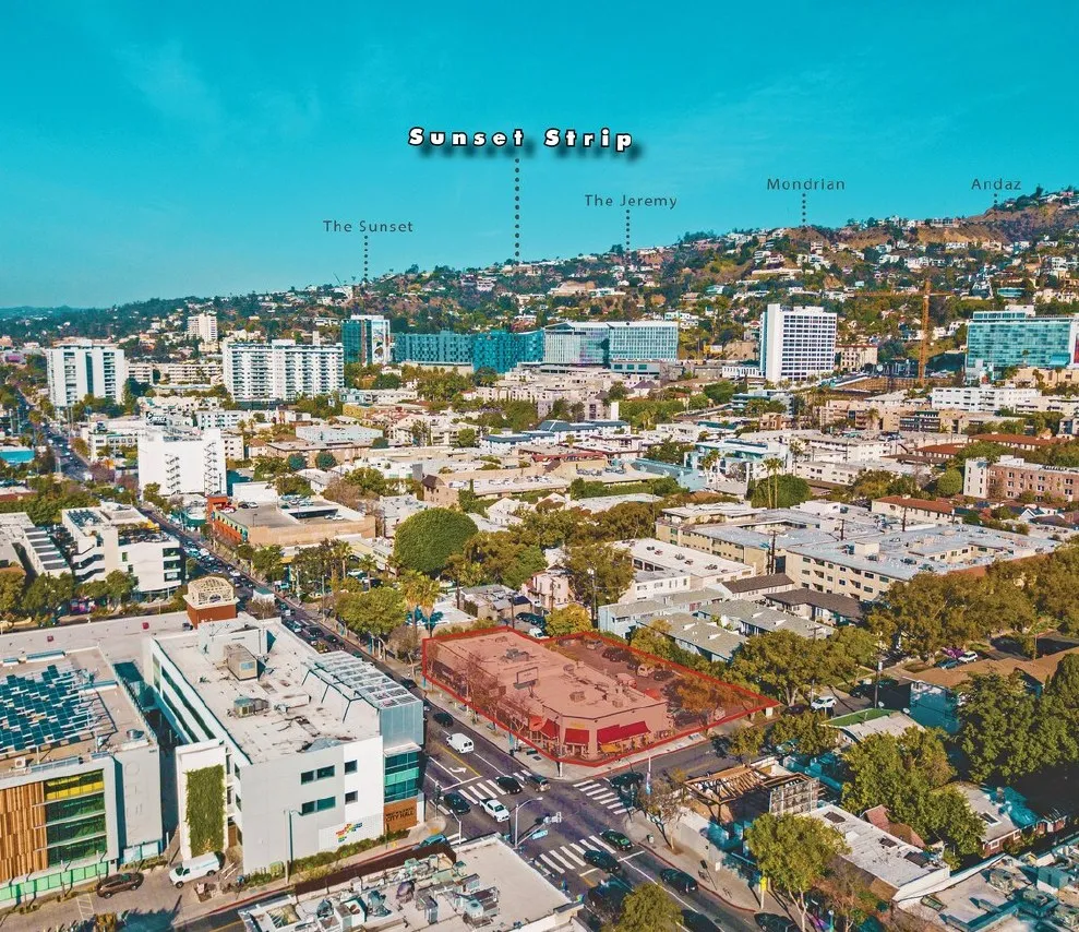 8301–8315 Santa Monica Blvd., West Hollywood, featured closing