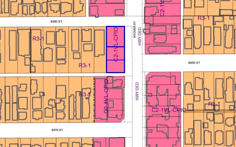 8301-8317 S. Hoover St, Los Angeles, Development